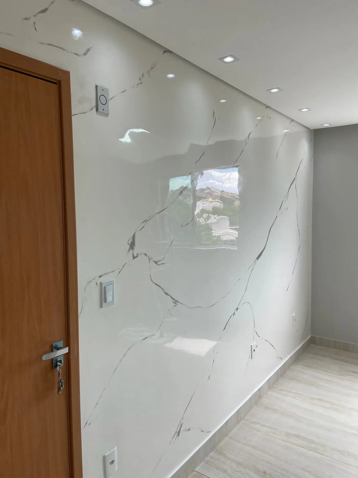 Muro estuco veneciano en salón